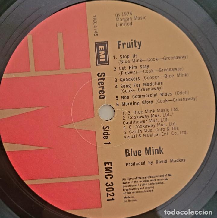 Discos de vinilo: BLUE MINK. FRUITY - Foto 3