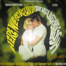 Discos de vinilo: SPENCER DAVIS GROUP / TRAFFIC - HERE WE GO ROUND LP - ORIGINAL INGLES - U.A. RECORDS 1968 - MONO -. Lote 357703615