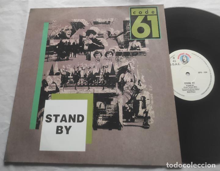 Discos de vinilo: CODE 61 STAND BY-MAXI- - Foto 1