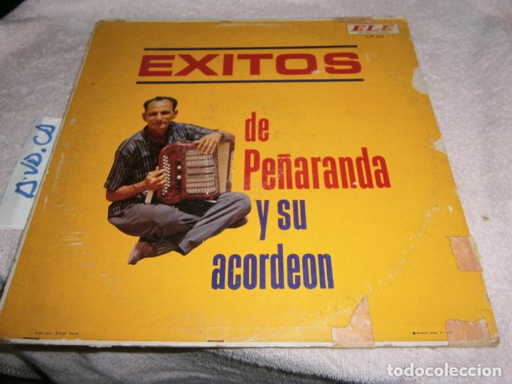 Disques de vinyle: ANTIGUO DISCO LP VINILO - EXITOS DE PE&Ntilde;ARANDA Y SU ACORDEON
