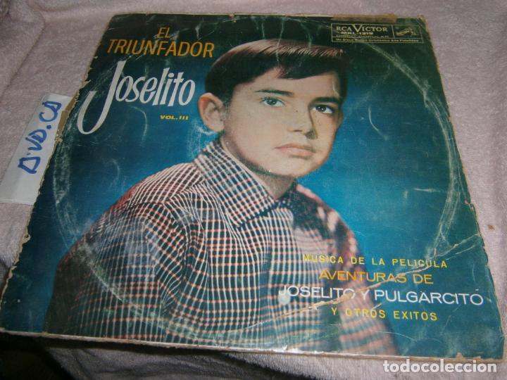 Discos de vinilo: ANTIGUO DISCO LP VINILO - JOSELITO - Foto 1
