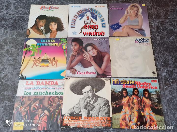 Disques de vinyle: Lote discos M&uacute;sica Latina, Sudamericana (5 &euro; /VINILO) (EN LOTE O SUELTOS) (120)