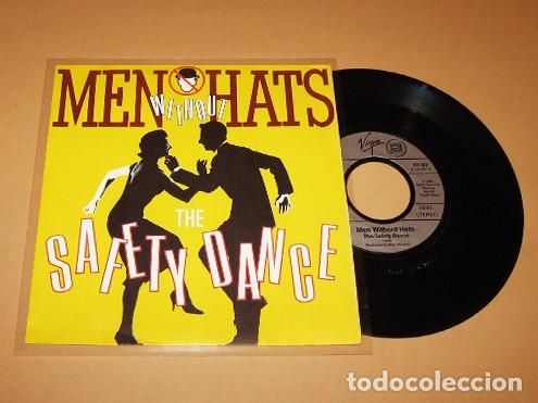 Discos de vinilo: MEN WITHOUT HATS - SAFETY DANCE - SINGLE - 1982 - Foto 1