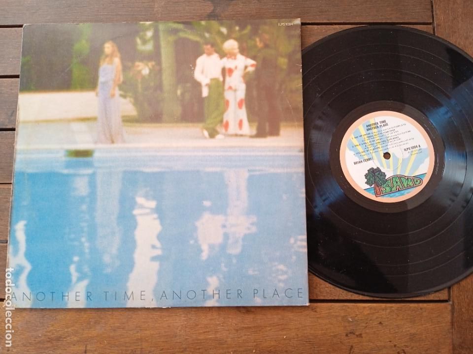 Discos de vinilo: BRYAN FERRY LP. ANOTHER TIME. ANOTHER PLACE. 1971 - Foto 4