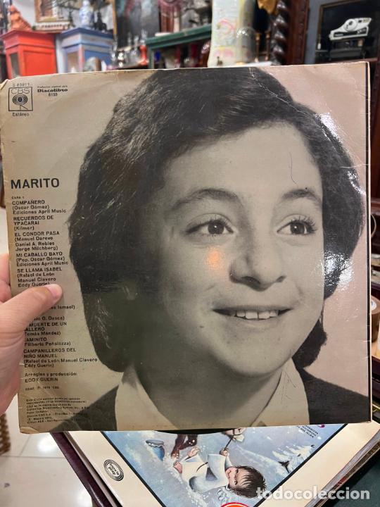 Discos de vinilo: LP MARITO - Foto 2