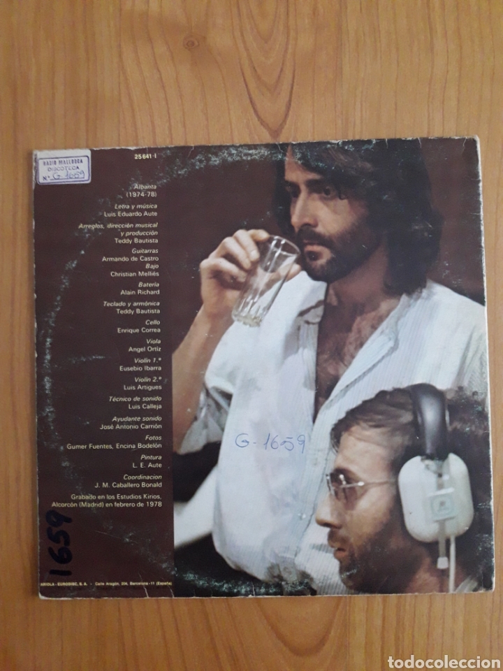 Discos de vinilo: LUIS EDUARDO AUTE. ALBANTA - Foto 2