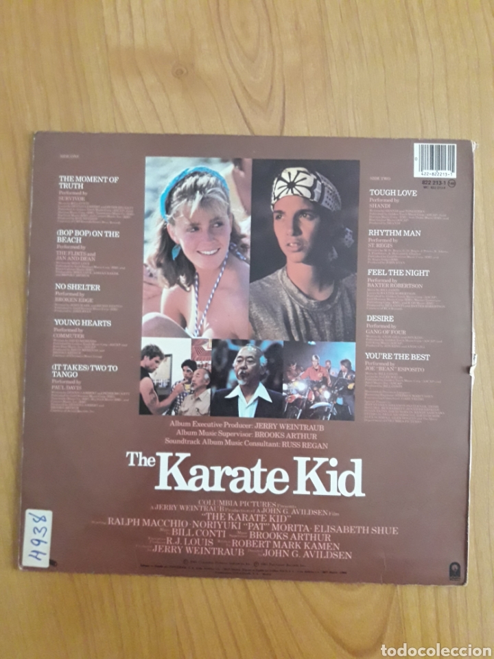 Discos de vinilo: THE KARATE KID. EL MOMENTO DE LA VERDAD - Foto 2