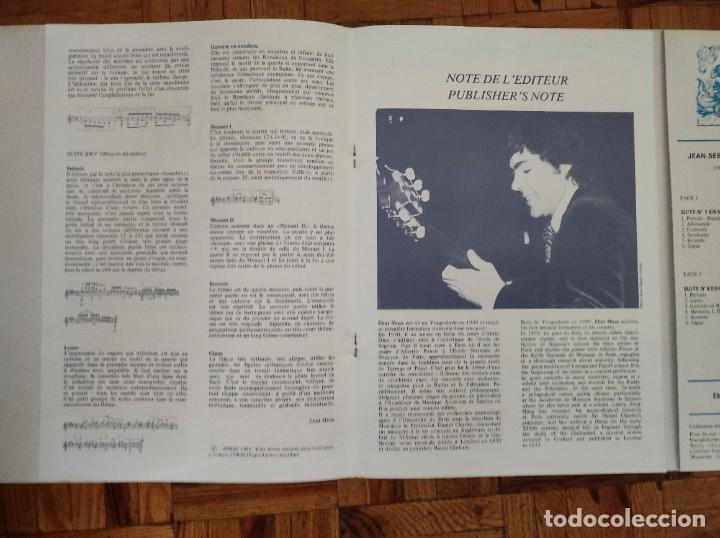 Discos de vinilo: Jean-S&eacute;bastien Bach / Ehat Musa &ndash; Guitar Format: Lp - 1981 - Foto 3