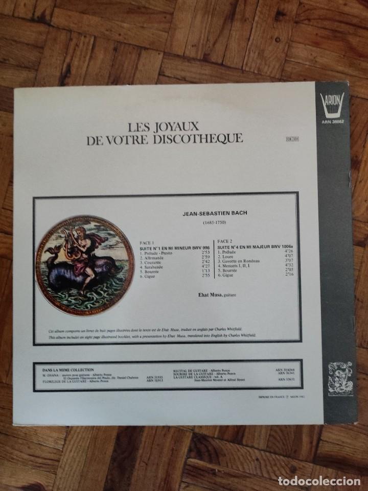 Discos de vinilo: Jean-S&eacute;bastien Bach / Ehat Musa &ndash; Guitar Format: Lp - 1981 - Foto 4