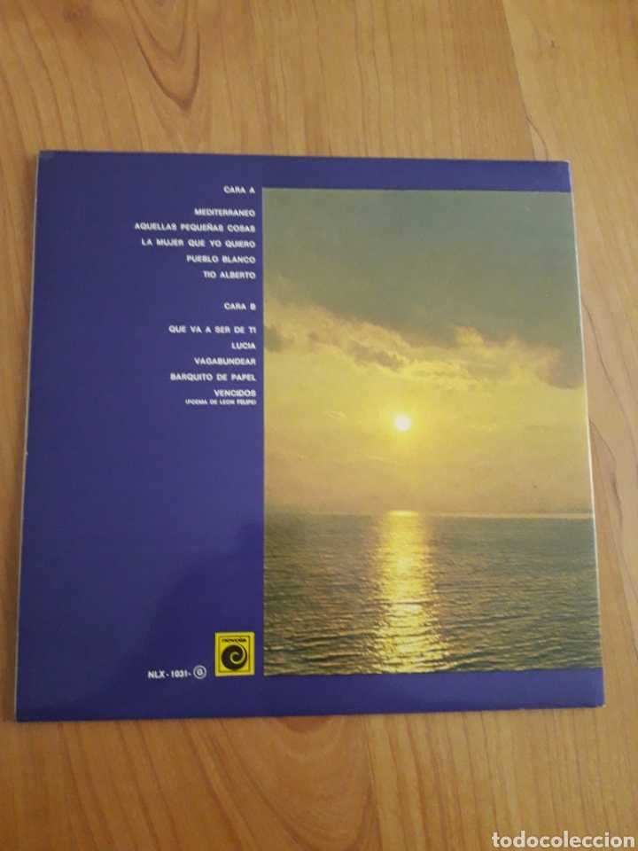 Discos de vinilo: JOAN MANUEL SERRAT. MEDITERR&Aacute;NEO - Foto 2