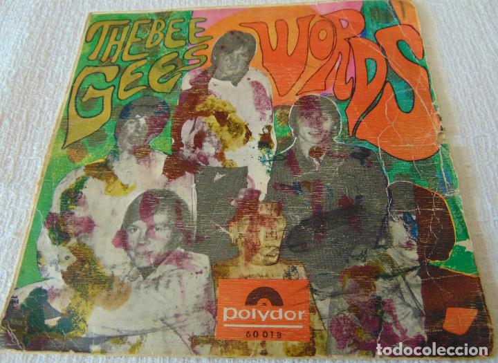 Discos de vinilo: THE BEE GEES - WORDS - SINGLE 1968 - Foto 1
