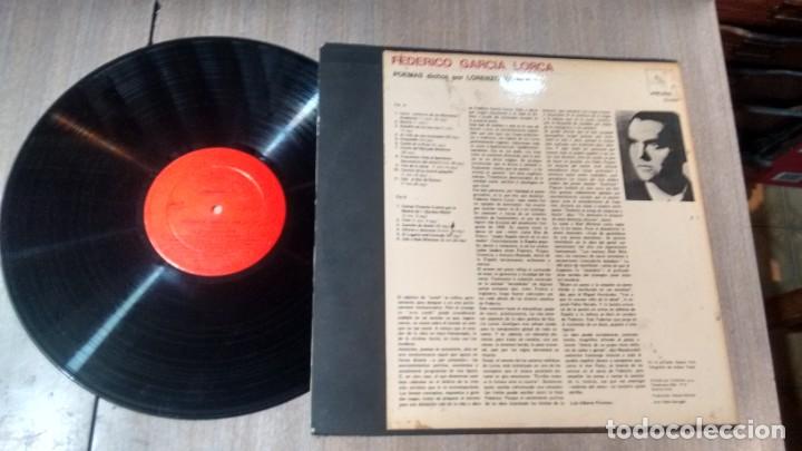 Discos de vinilo: FEDERICO GARCIA LORCA - DISCO VINILO -LP - - Foto 2
