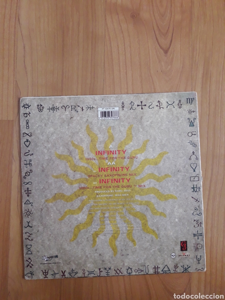 Discos de vinilo: GURU JOSH. INFINITY - Foto 2