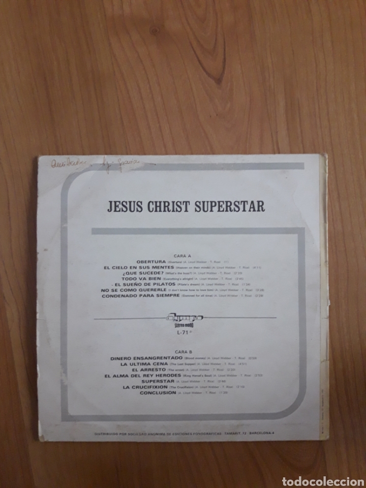Discos de vinilo: JESUS CHRIST SUPERSTAR - Foto 2