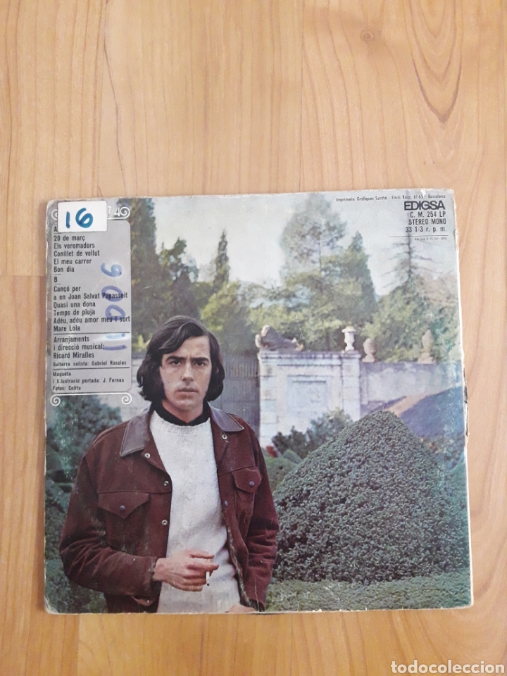 Discos de vinilo: JOAN MANUEL SERRAT. 4 - Foto 2