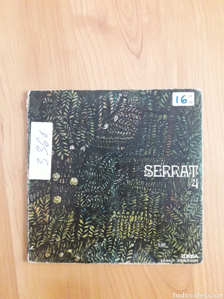 Discos de vinilo: JOAN MANUEL SERRAT. 4 - Foto 1