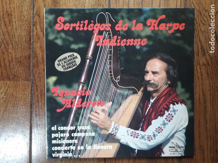 Vinyl records: Ignacio Alderete - sortileges de la harpe indienne