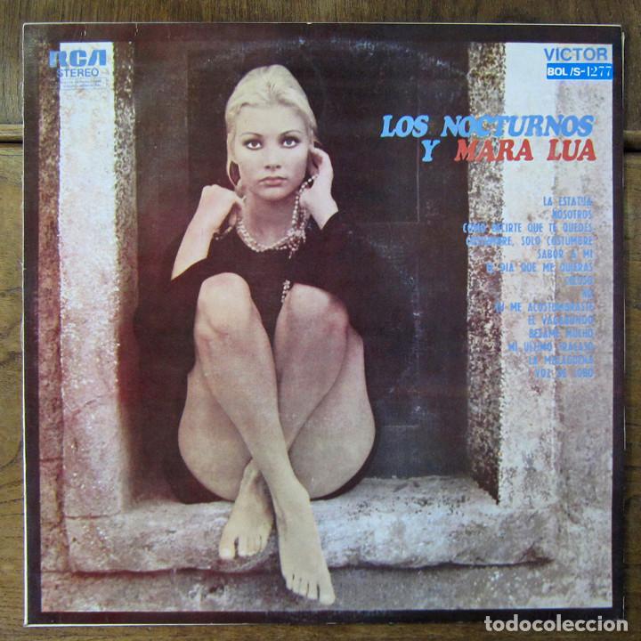 Vinyl records: LOS NOCTURNOS Y MARA LUA - 1977 - ARGENTINA, BOLEROS