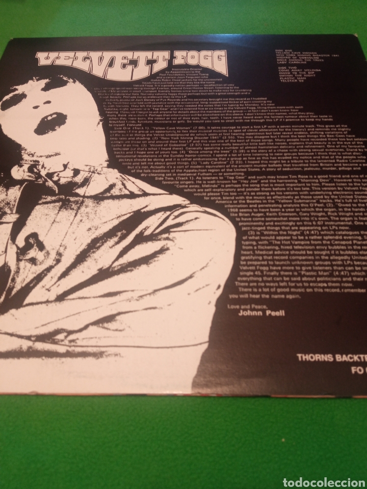 Discos de vinilo: Velvett Fogs - Same Vinilo Lp - Foto 2