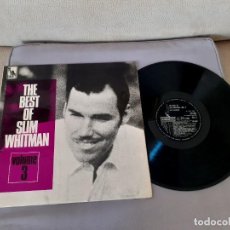Discos de vinilo: VENDO DISCO DE VINILO VINTAGE 1967,THE BEST OF SLIM WHITMAN VOLUME 3,LIBERTY LBY 3092,LP 33 1/3,USAD