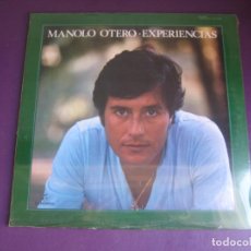 Disques de vinyle: MANOLO OTERO - EXPERIENCIAS - LP COLUMBIA 1980 - PRECINTADO - POP 70'S 80'S, CINE. Lote 357958660