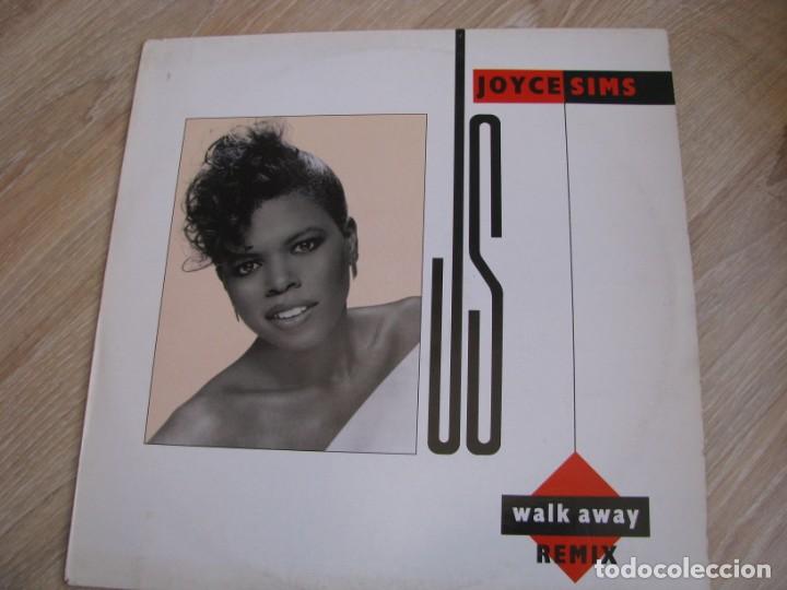 Discos de vinilo: DISCO DE VINILO. JOYCE SIMS. WALK AWAY. - Foto 1