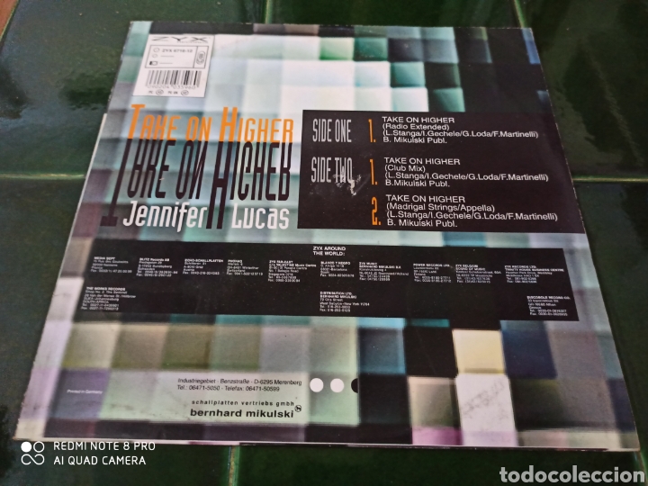 Discos de vinilo: Jennifer Lucas - Take On Higher - Foto 2