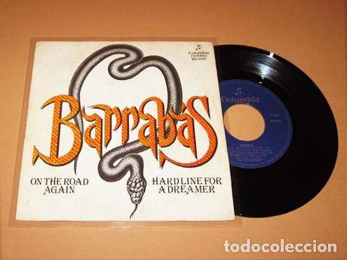 Discos de vinilo: BARRABAS - ON THE ROAD AGAIN - SINGLE - 1981 - Foto 1
