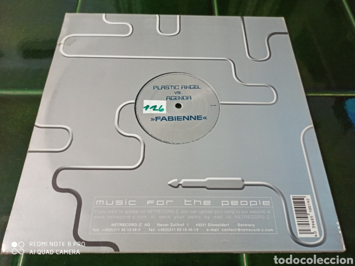 Discos de vinilo: Plastic Angel vs. Agenda - Fabienne - Foto 2