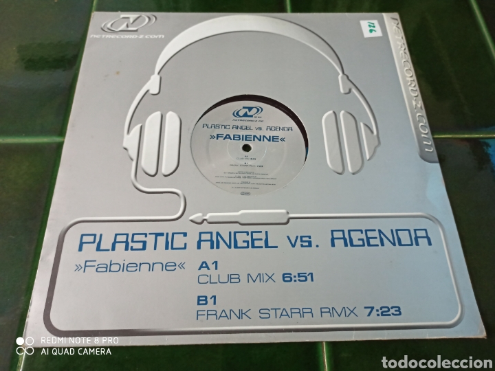 Discos de vinilo: Plastic Angel vs. Agenda - Fabienne - Foto 1