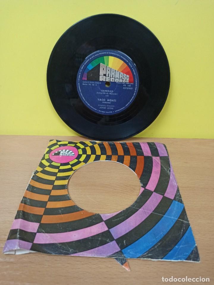 Discos de vinilo: SINGLE - SINGLE DISCO VINILO - YACO MONTI - VANIDAD - Foto 1