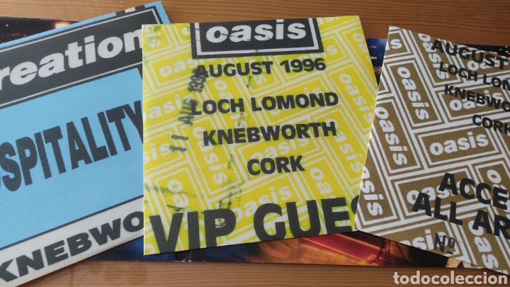Discos de vinilo: Triple disco de vinilo de Oasis &rdquo; Kenbworth 1996 &rdquo; - Foto 5