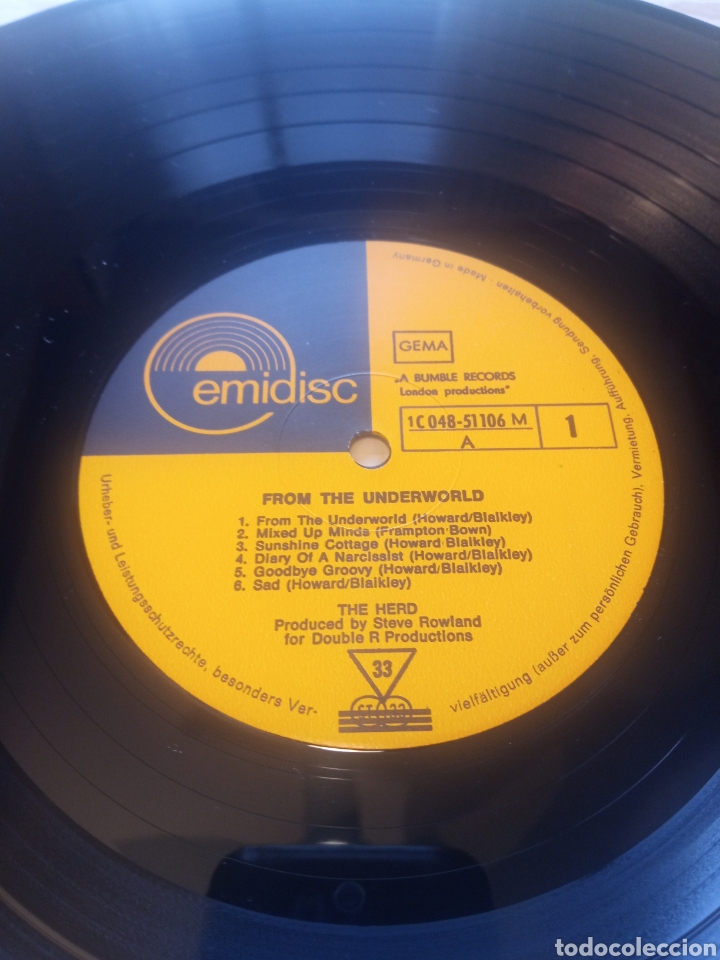Discos de vinilo: The Herd - From The underwold - Foto 3