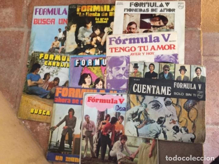 Discos de vinilo: F&oacute;rmula V lote 9 discos - Foto 1