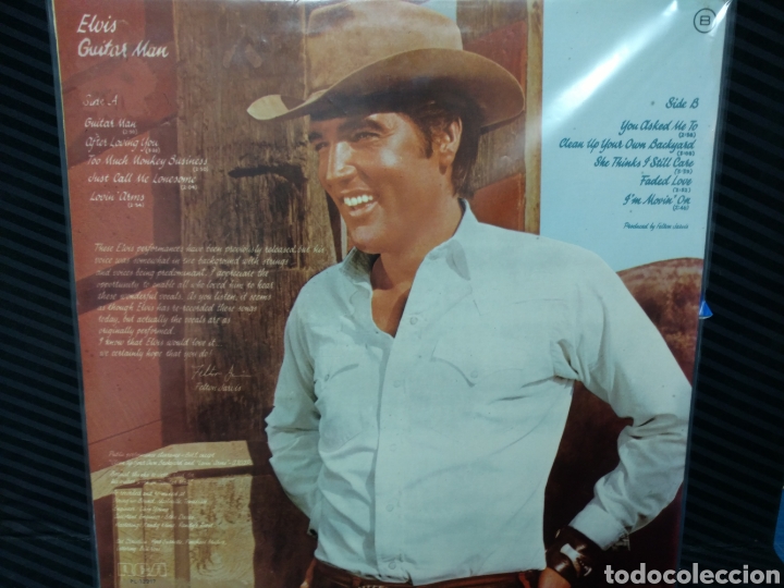 Discos de vinilo: Elvis Presley - Guitar Man (LP) - Foto 2