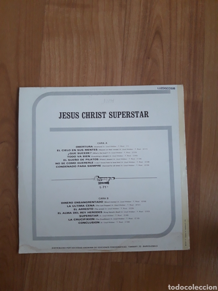 Discos de vinilo: JESUS CHRIST SUPERSTAR - Foto 2