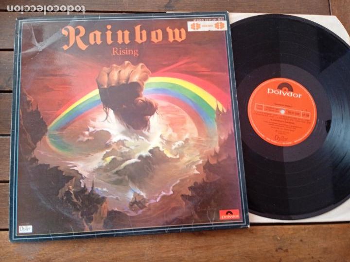 Discos de vinilo: RAINBOW. LP RISING. MADE IN SPAIN. 1976. - Foto 1