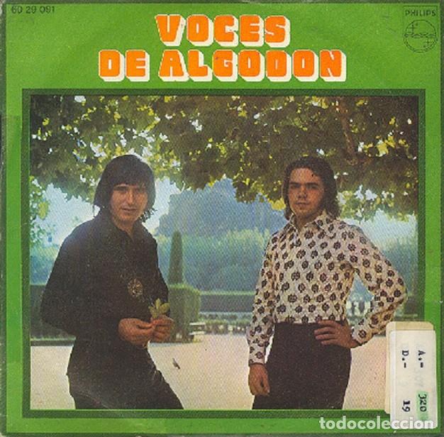 Vinyl-Schallplatten: Voces de Algod&oacute;n - B&eacute;same otra vez; Yo vi, camino del cielo - PHILIPS 60 29 091 - 1971