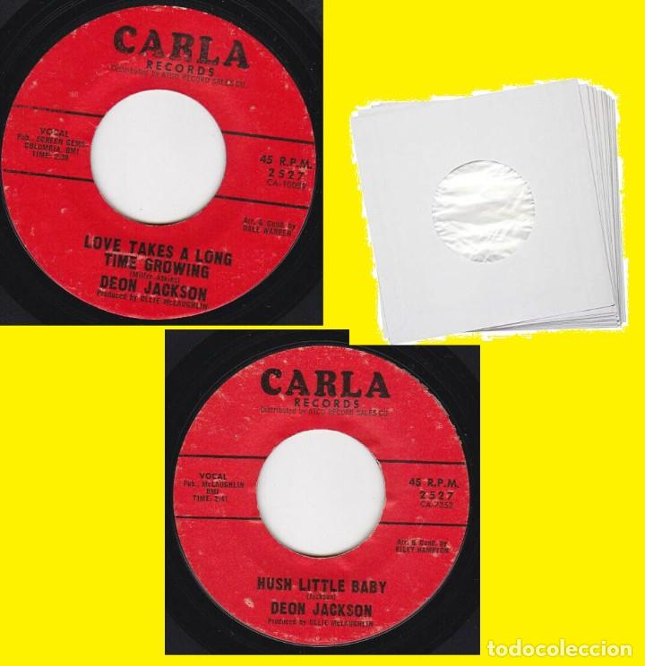 Disques de vinyle: Deon Jackson &ndash; Love Makes The World Go Round / You Said You Loved Me 1966, RARE SOUL ORG USA EDT EX