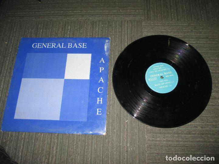Discos de vinilo: GENERAL BASE - APACHE - MAXI - SPAIN - BOL RECORDS - LV - - Foto 1