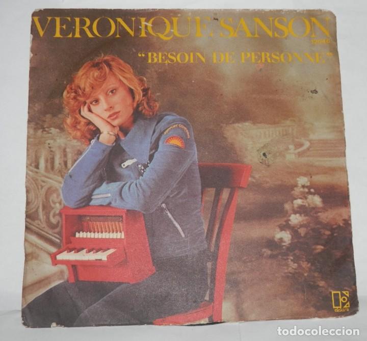 Discos de vinilo: DISCO SINGLE DE VINILLO DE LA CANTANTE VERONIQUE SANSON - Foto 1