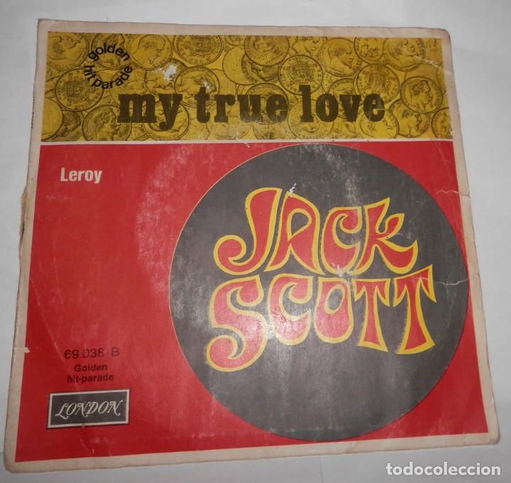 Discos de vinilo: DISCO SINGLE DE VINILLO DEL CANTANTE JACK SCOTT - Foto 1