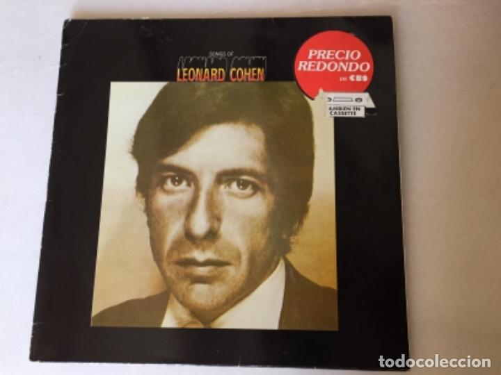 Discos de vinilo: Leonard Cohen songs of - Foto 1