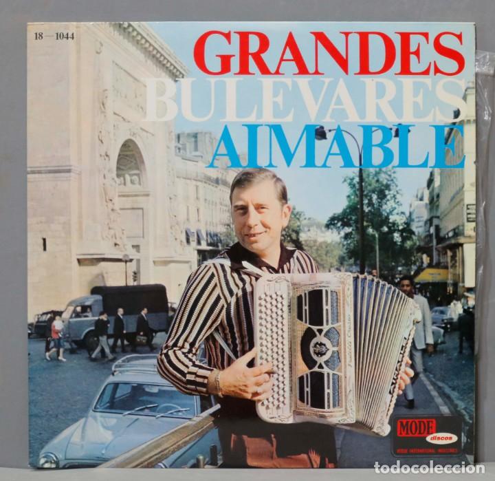 Discos de vinilo: LP. AIMABLE. GRANDES BULEVARES - Foto 1