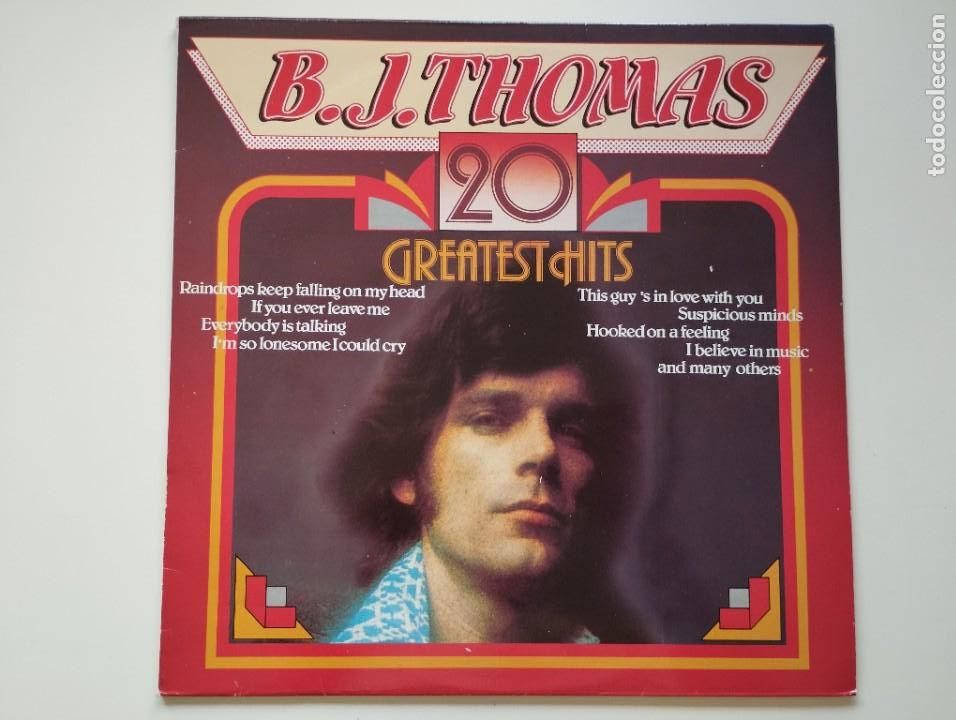 Discos de vinilo: B.J. Thomas &lrm;&ndash; 20 Greatest Hits. PEDIDO M&Iacute;NIMO 5 &euro; - Foto 1