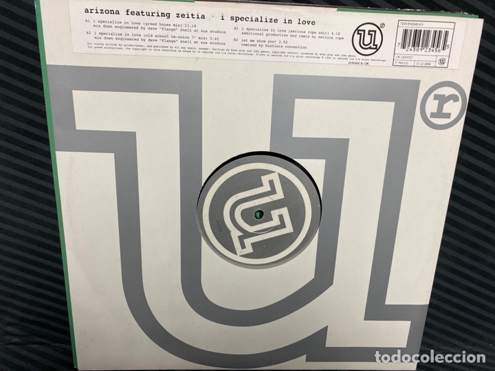 Discos de vinilo: Arizona - I Specialize In Love (12&rdquo;) - Foto 1
