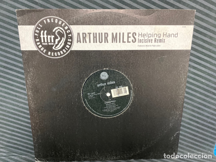 Discos de vinilo: Arthur Miles - Helping Hand (Incisive Remix) (12&rdquo;) - Foto 1