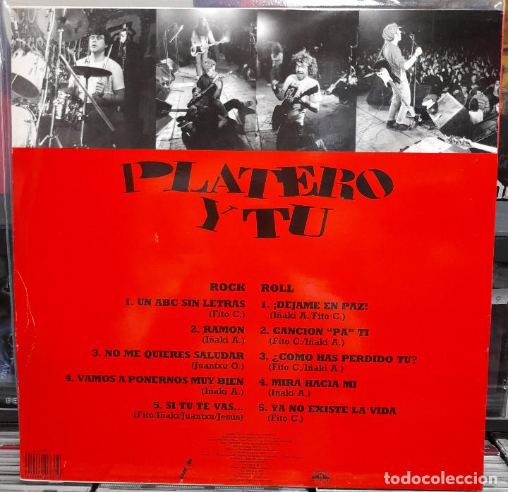 Discos de vinilo: Platero y T&uacute; - Burrock&acute;n roll - LP - Foto 3
