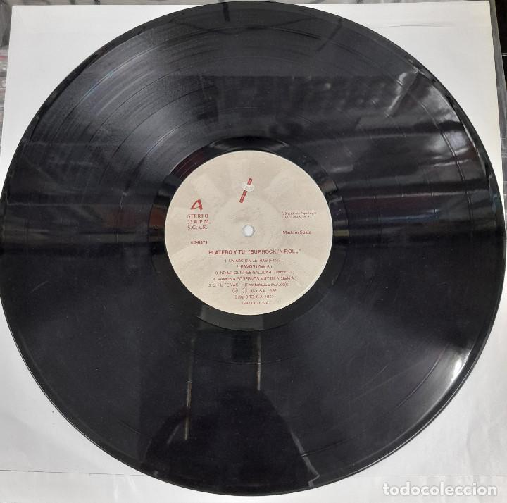 Discos de vinilo: Platero y T&uacute; - Burrock&acute;n roll - LP - Foto 4