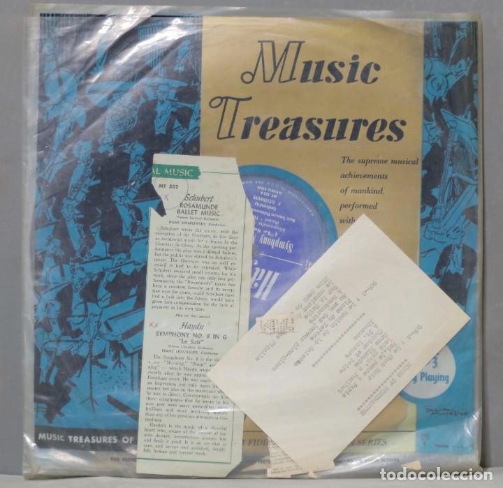 Discos de vinilo: LP. SCHUBERT. ROSAMUNDE. HAYDN. SYMPHONY 8 - Foto 2
